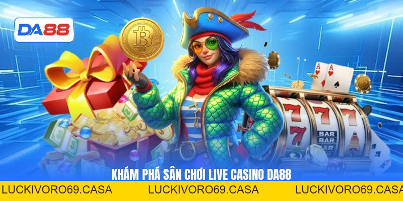 Live Casino DA88 - Trải Nghiệm Cược Theo Thời Gian Thật