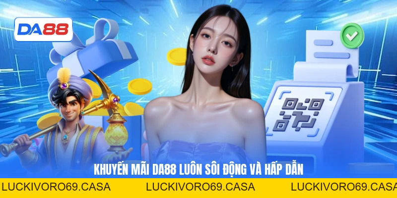 Khuyến Mãi DA88 - Cơ Hội Nhận Voucher Giá Trị Mỗi Ngày