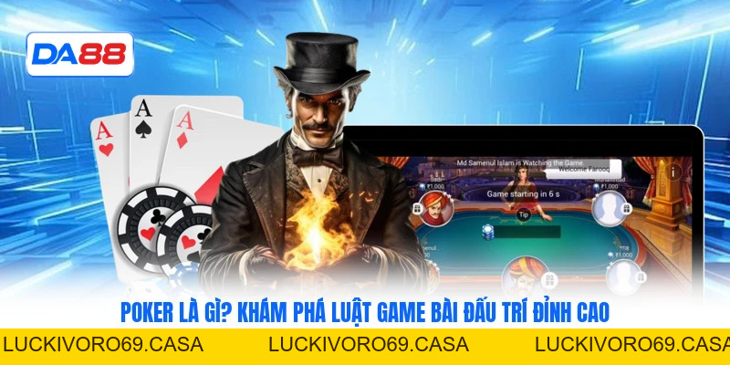 Poker là gì? Khám Phá Luật Game Bài Đấu Trí Đỉnh Cao